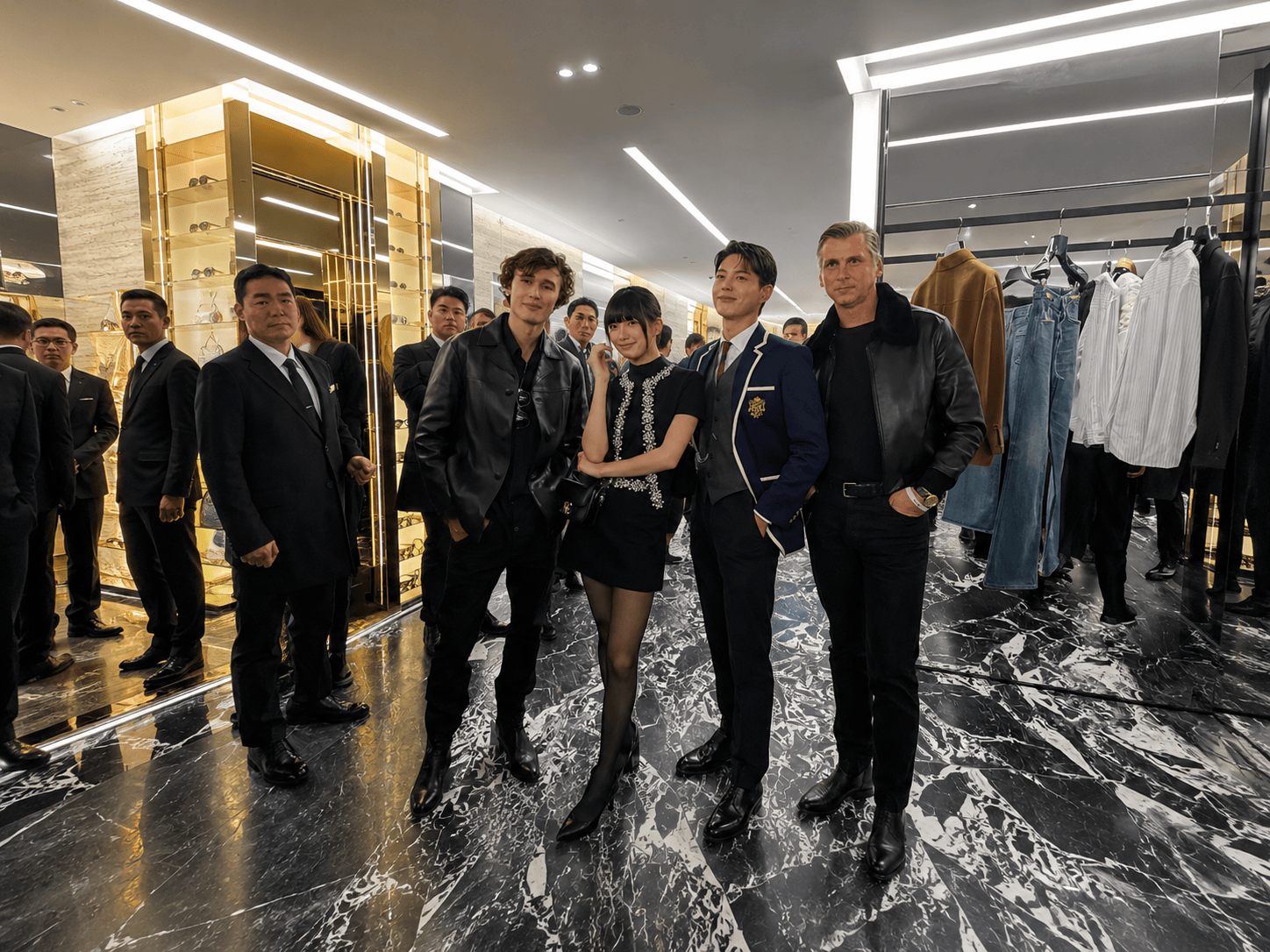 Celine Flagship Opening